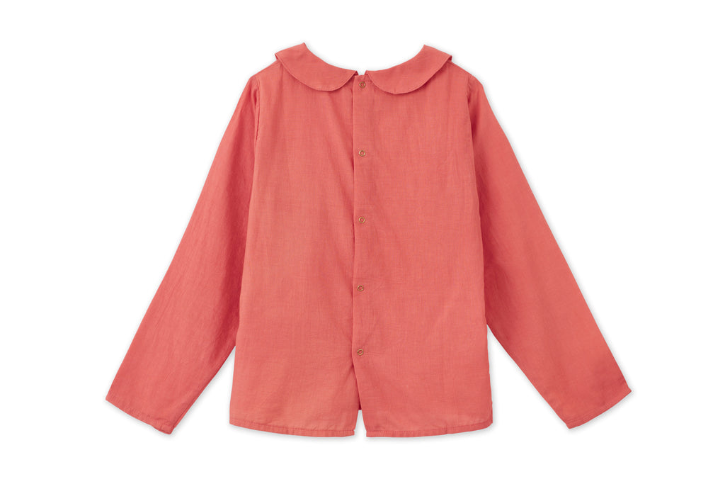 LS Organic Cotton Woven Collared Shirt
