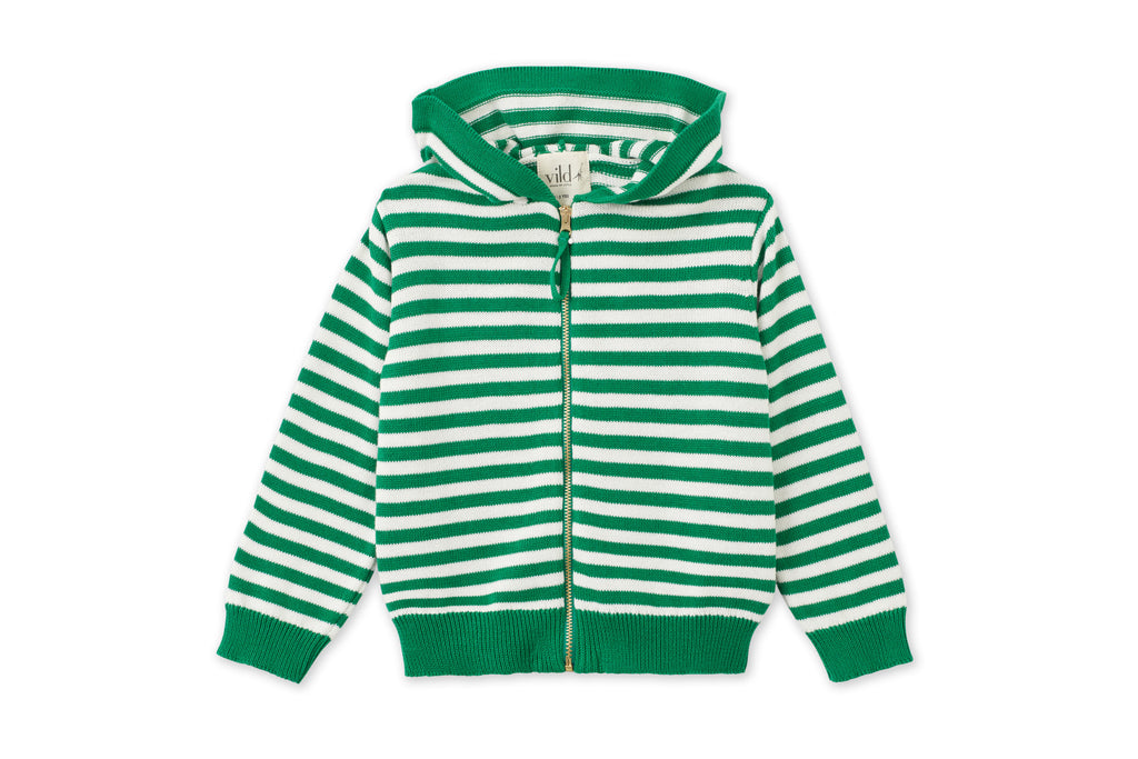 Organic Cotton Knit Cardigan