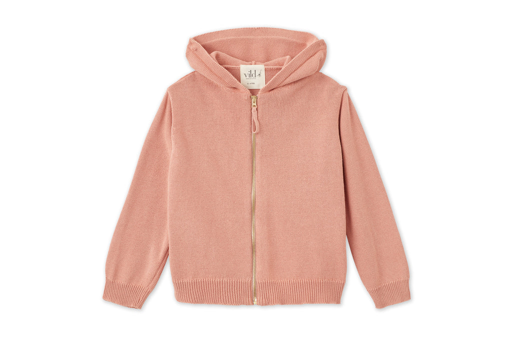 Organic Cotton Knit Cardigan