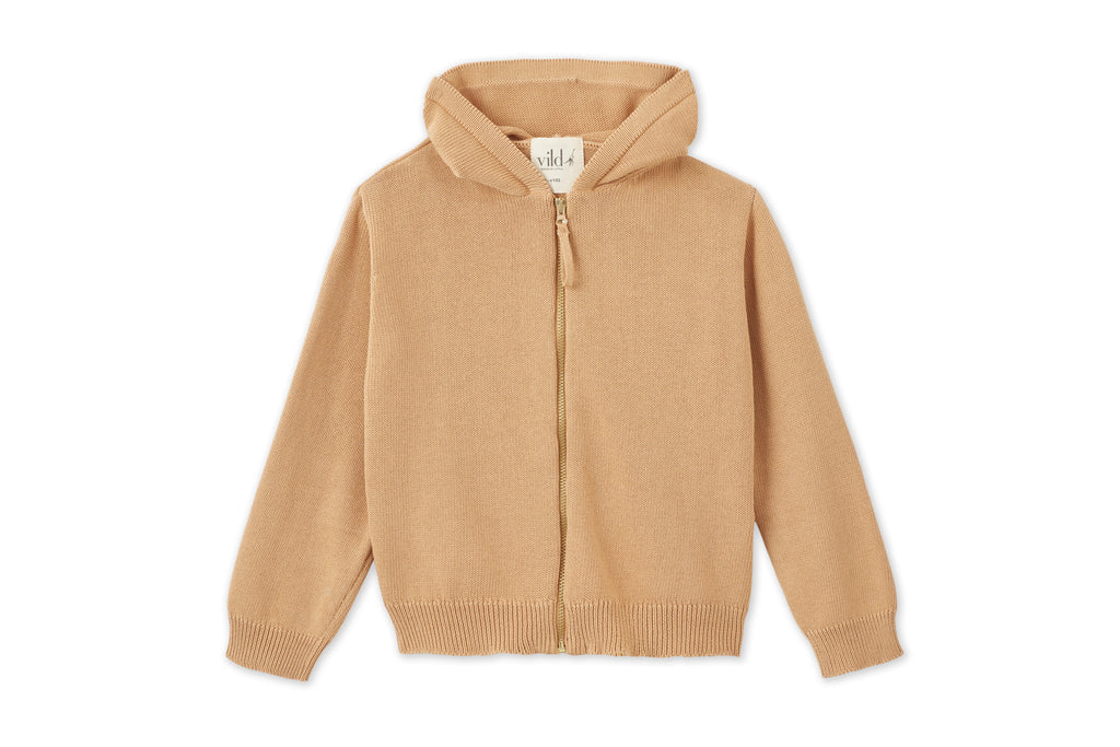 Organic Cotton Knit Cardigan