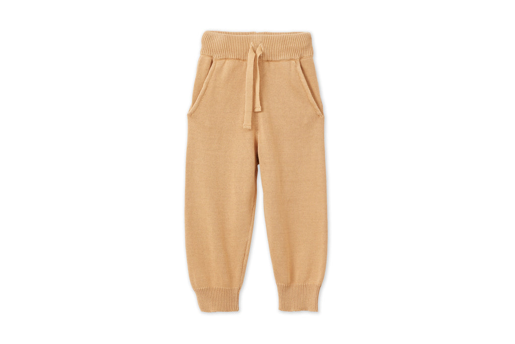 Organic Cotton Knit Joggers