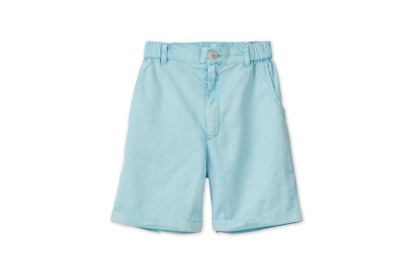 Organic Cotton Woven Bermuda Shorts