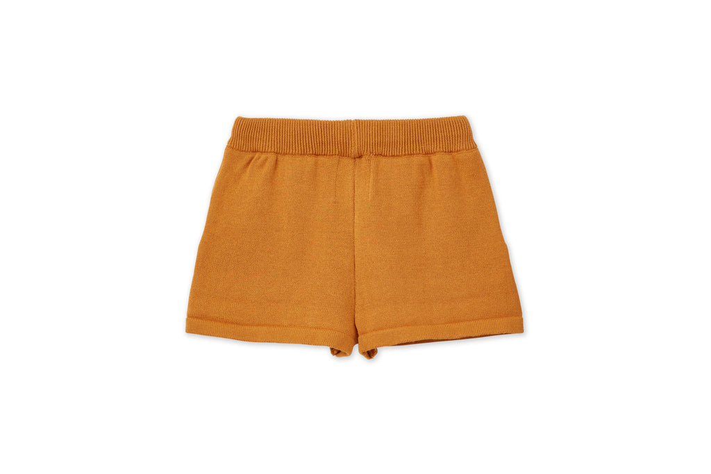 Organic Cotton Knit Shorts