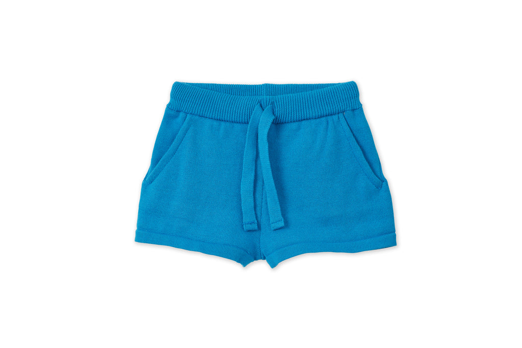 Organic Cotton Knit Shorts