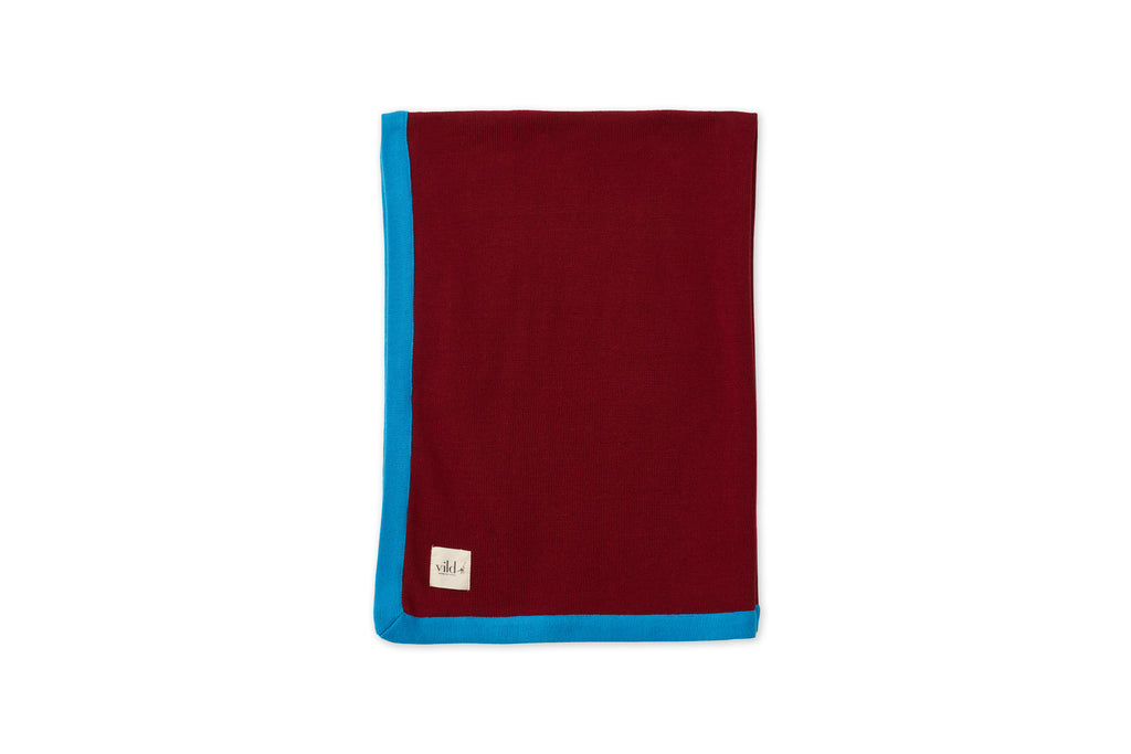 Organic Cotton Knit Blanket