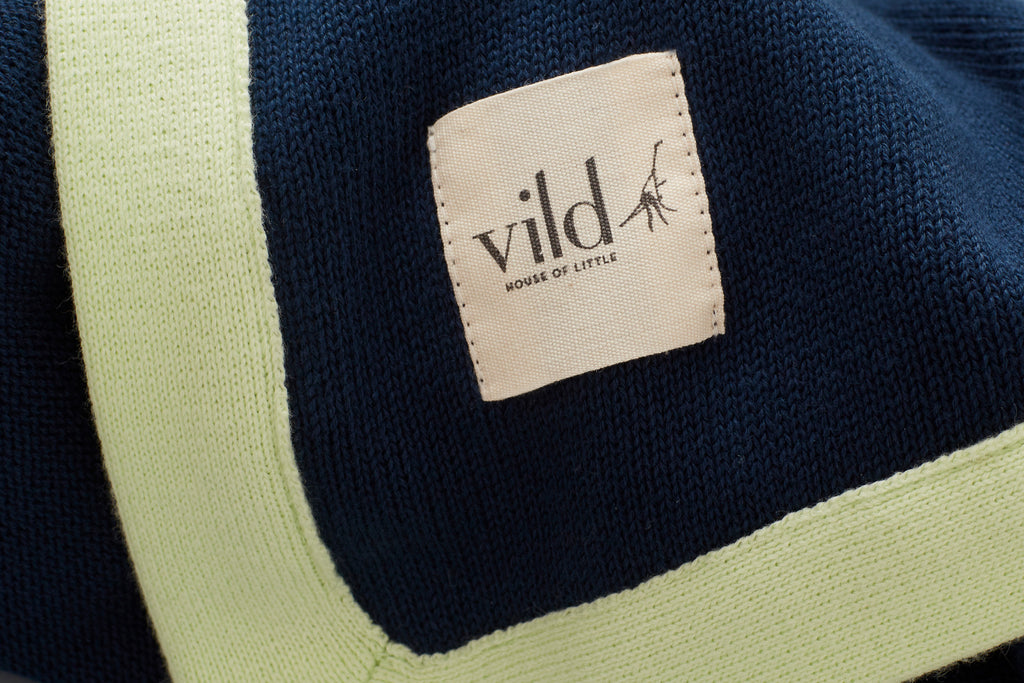 Organic Cotton Knit Blanket