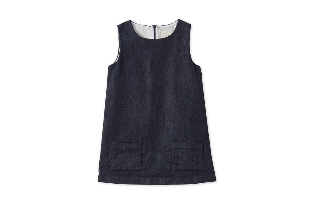 Organic Cotton Denim Dress