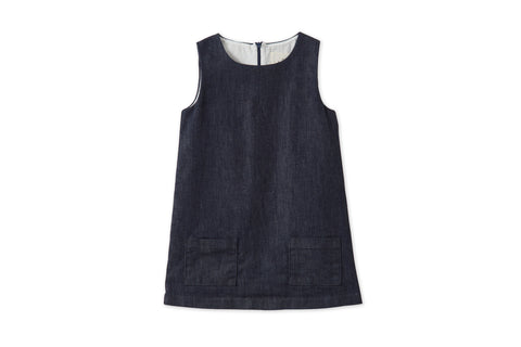 Organic Cotton Denim Dress