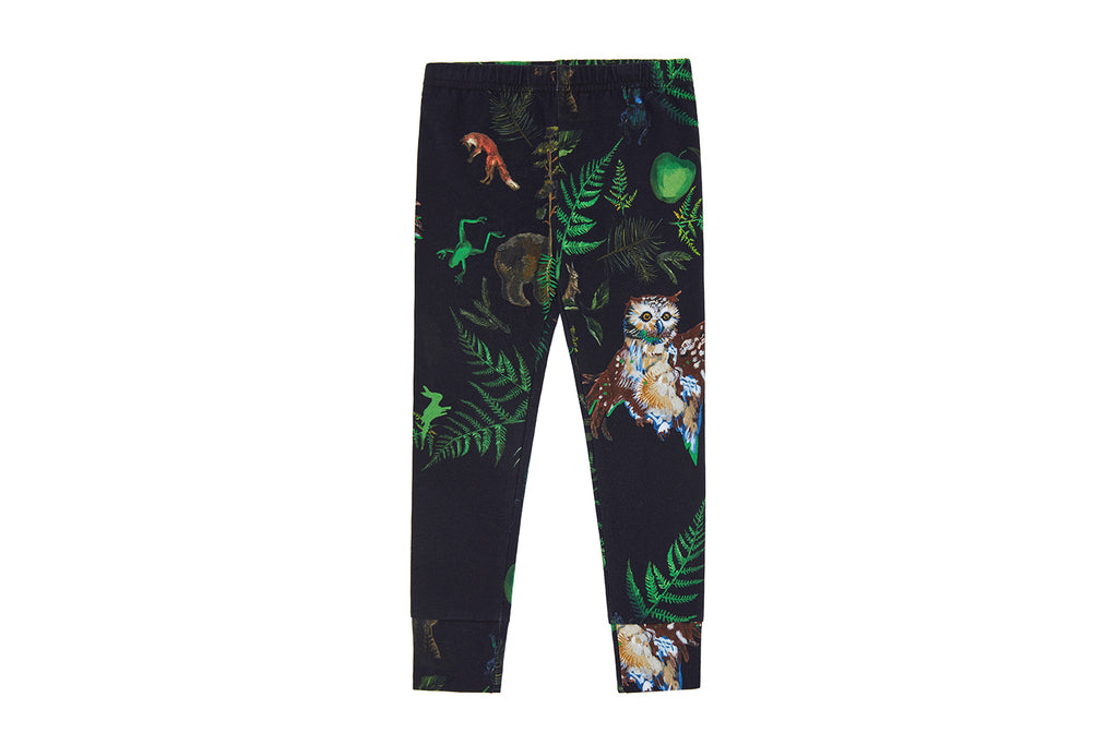 Vild Lab No.7 - Night Forest, Organic Cotton Leggings