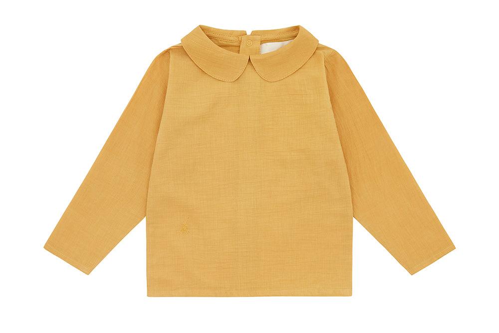 LS Organic Cotton Woven Collared Shirt
