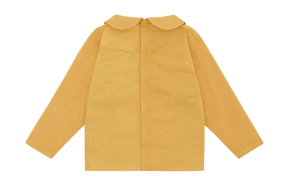 LS Organic Cotton Woven Collared Shirt
