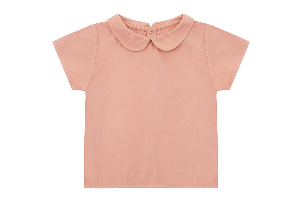 Organic Cotton Woven Collared Shirt