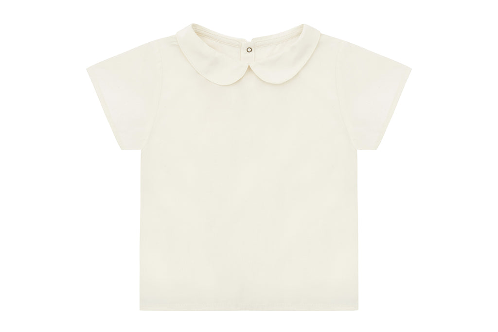 Organic Cotton Woven Collared Shirt