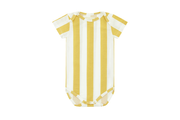 Yellow Striped, Tencel™ Bodysuit