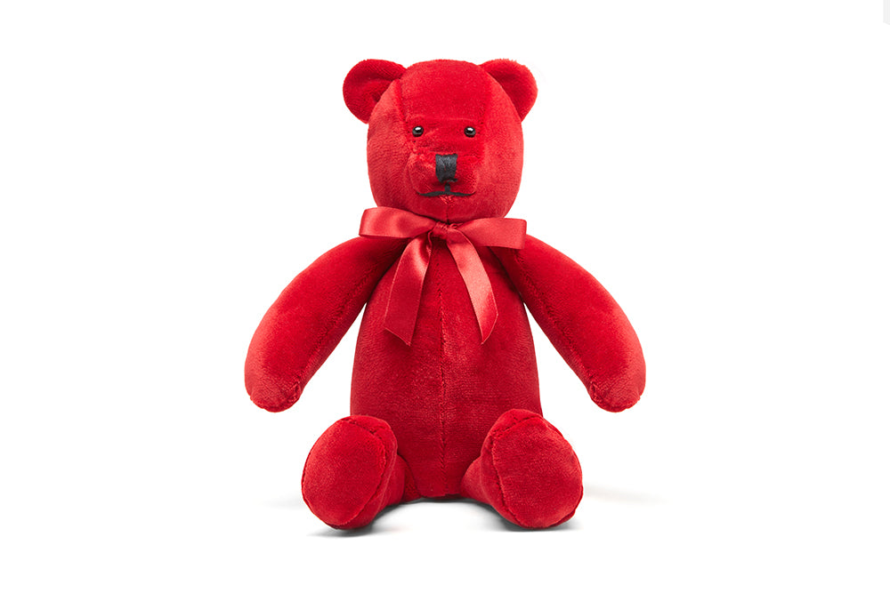 Upcycled Teddy Bear - Organic Cotton Velvet