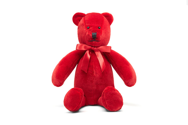 Upcycled Teddy Bear - Organic Cotton Velvet