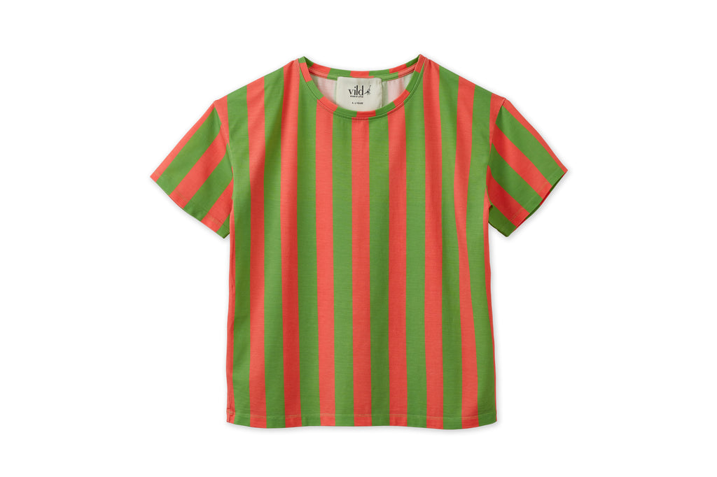 Striped Tencel™ T-Shirt