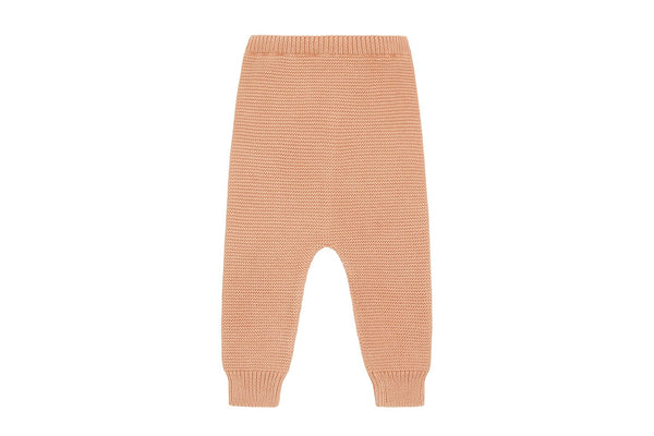 Organic Knit Trousers - Pink Quartz