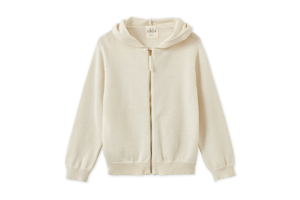 Organic Cotton Knit Cardigan