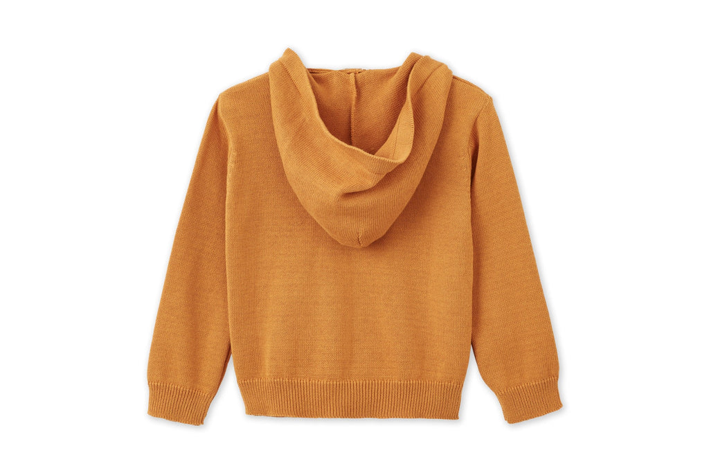 Organic Knit Cardigan - Sandstone