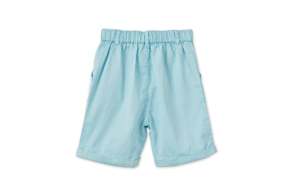 Organic Cotton Woven Bermuda Shorts