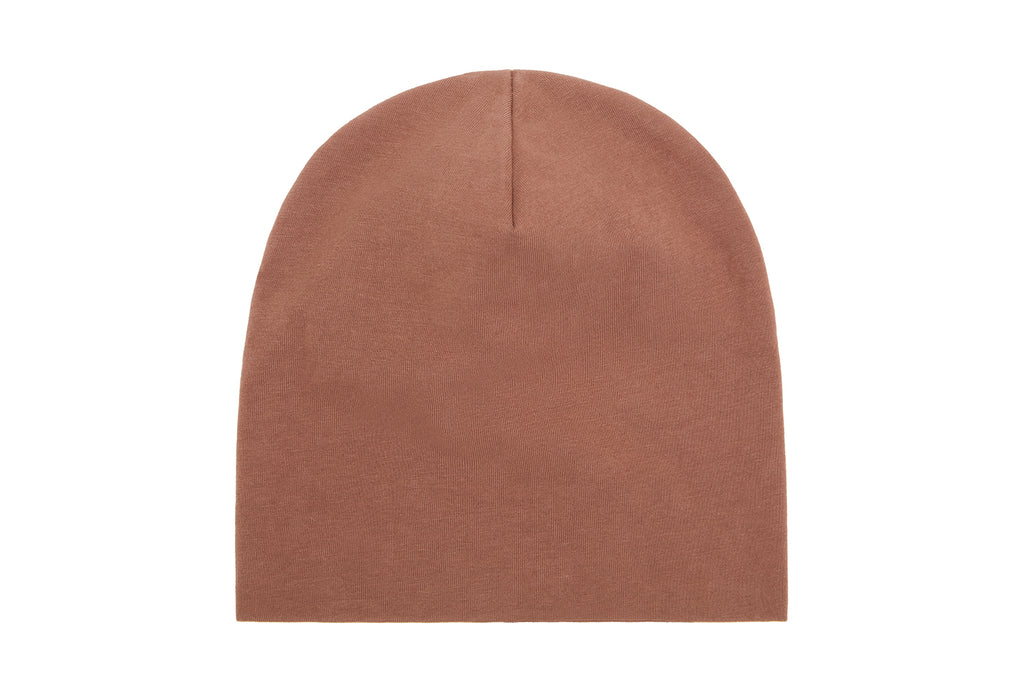 Organic Cotton LS Collared Bodysuit, Leggings and Hat Gift Set, Natural Clay Pink - Beetroot Dye