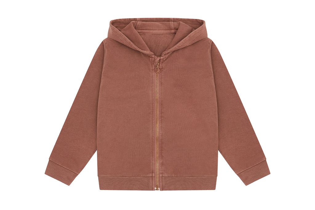 Organic Cotton Zip Up Hoodie