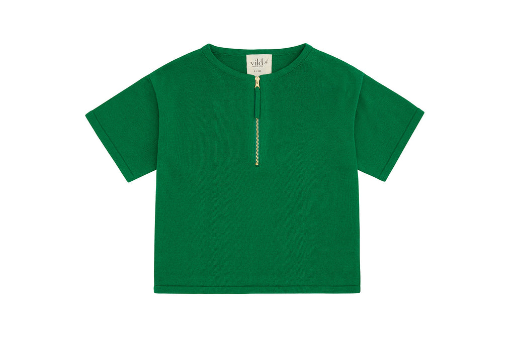 Organic Cotton Knit Relaxed Shirt