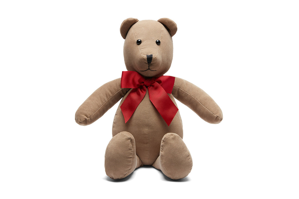 Upcycled Teddy Bear, Large - Organic Cotton Corduroy