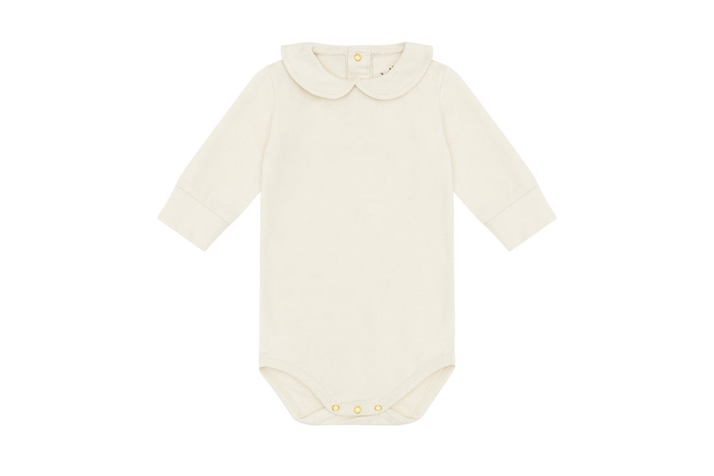 LS Organic Cotton Collared Bodysuit