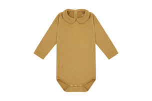 LS Organic Cotton Collared Bodysuit