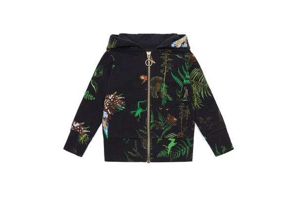 Vild Lab No.7 - Night Forest, Organic Cotton Hoodie