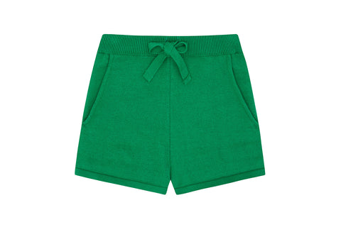 Organic Cotton Knit Shorts