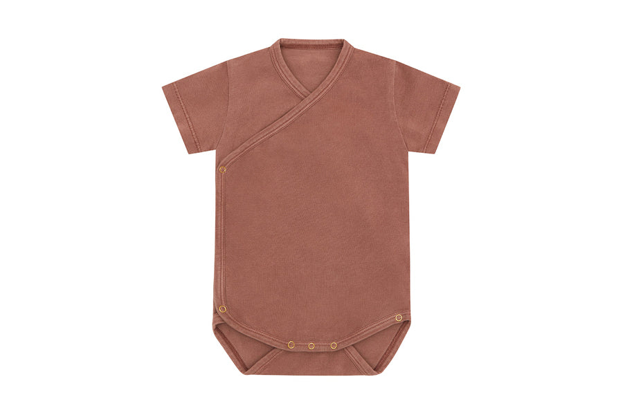 SS Organic Cotton Kimono Bodysuit