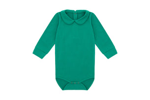 LS Organic Cotton Collared Bodysuit