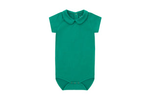 SS Organic Cotton Collared Bodysuit