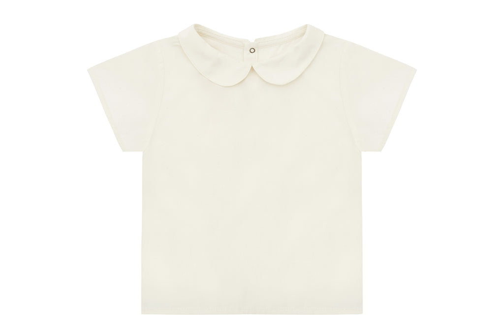 Organic Cotton Woven Collared Shirt