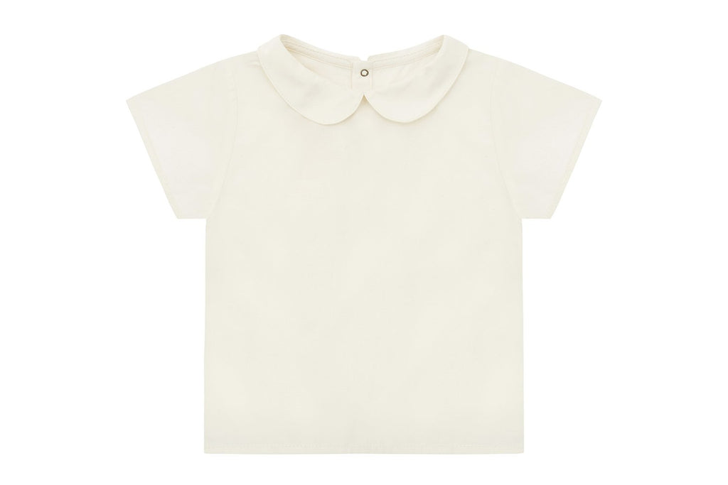 Organic Cotton Woven Collared Shirt