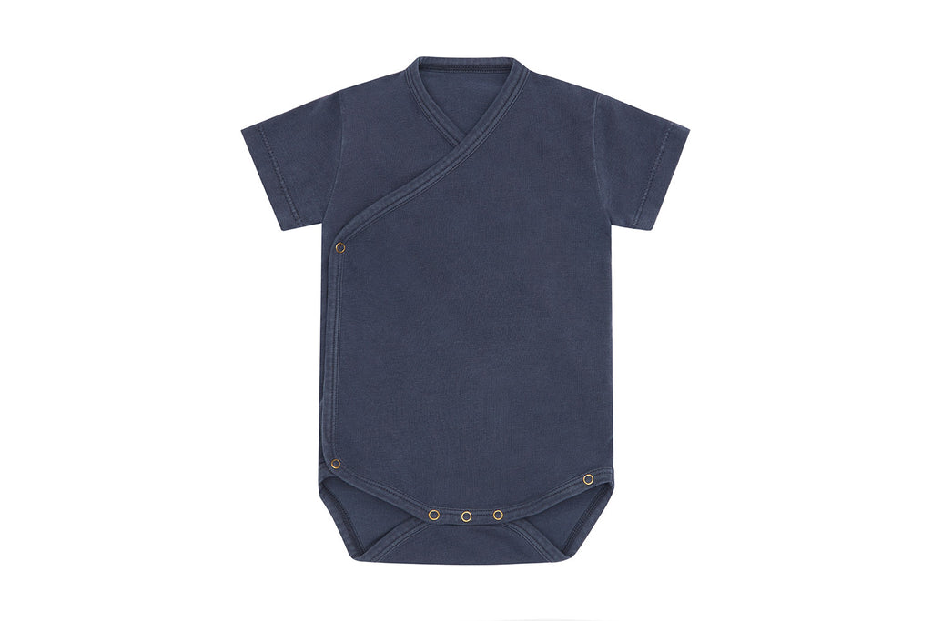 SS Organic Cotton Kimono Bodysuit