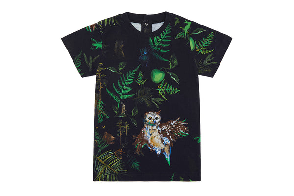 Vild Lab No.7 - Night Forest, Organic Cotton T-Shirt